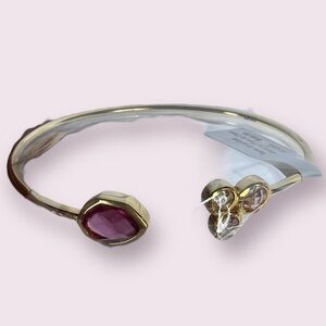 Real Simple Talia Pink Crystal Bracelet